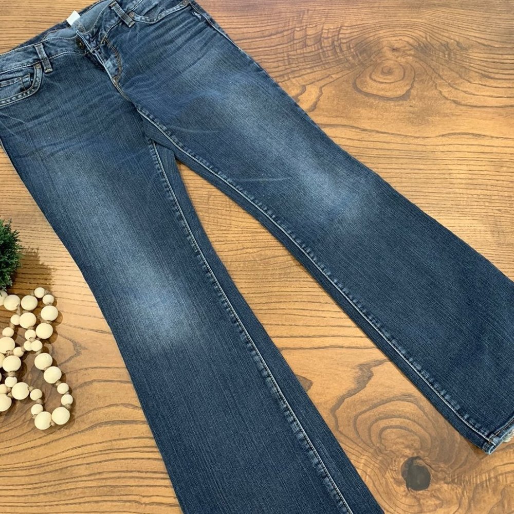 Silver Aiko Bootcut Jeans